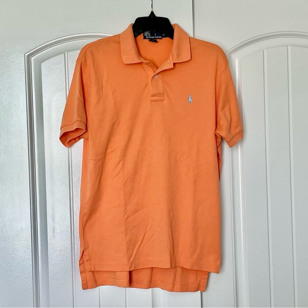 Polo by Ralph Lauren orange polo, EUC.